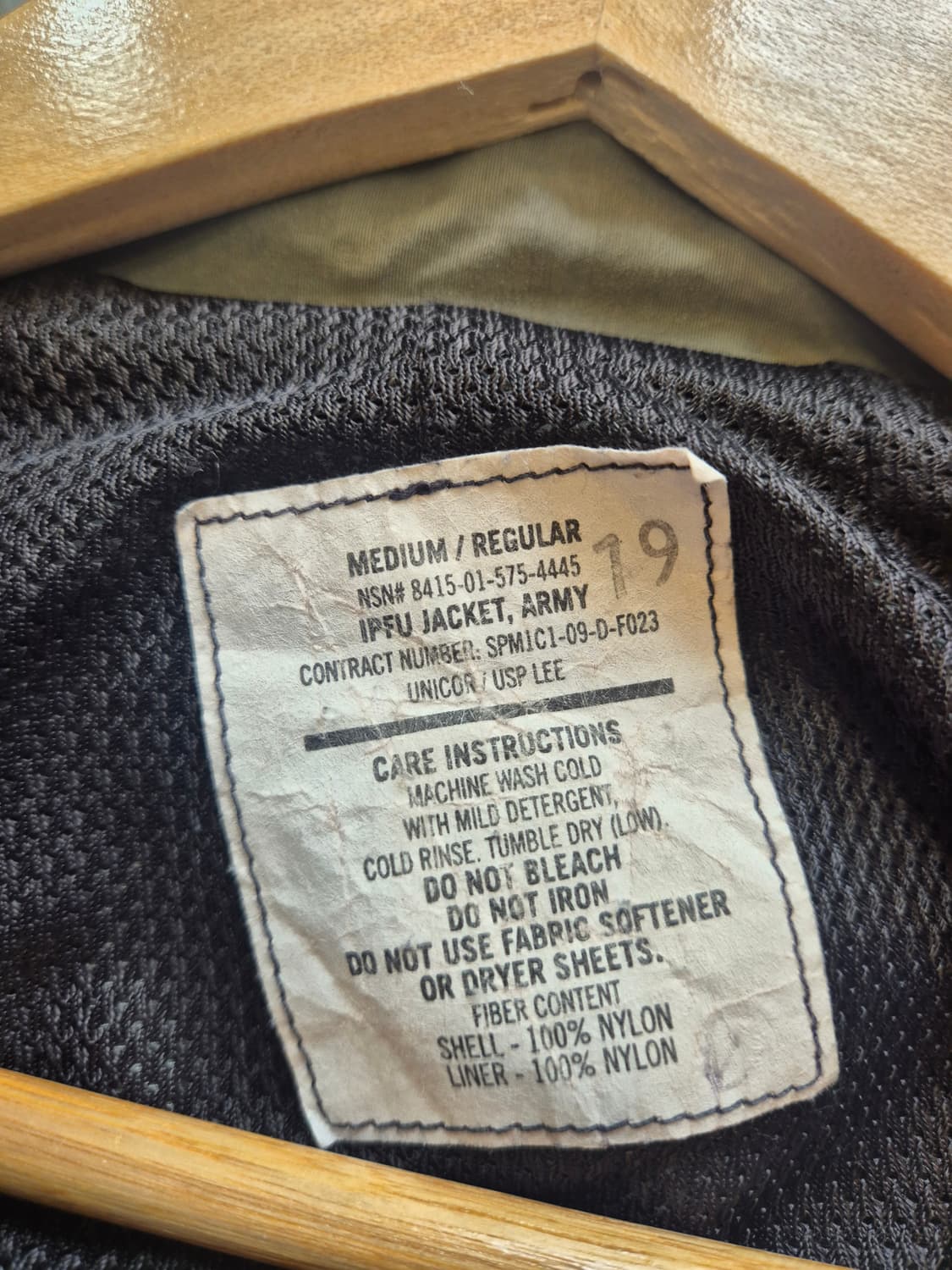 미 육군 IPFU 2세대 디지털 패턴 바람막이 자켓 상품이미지4