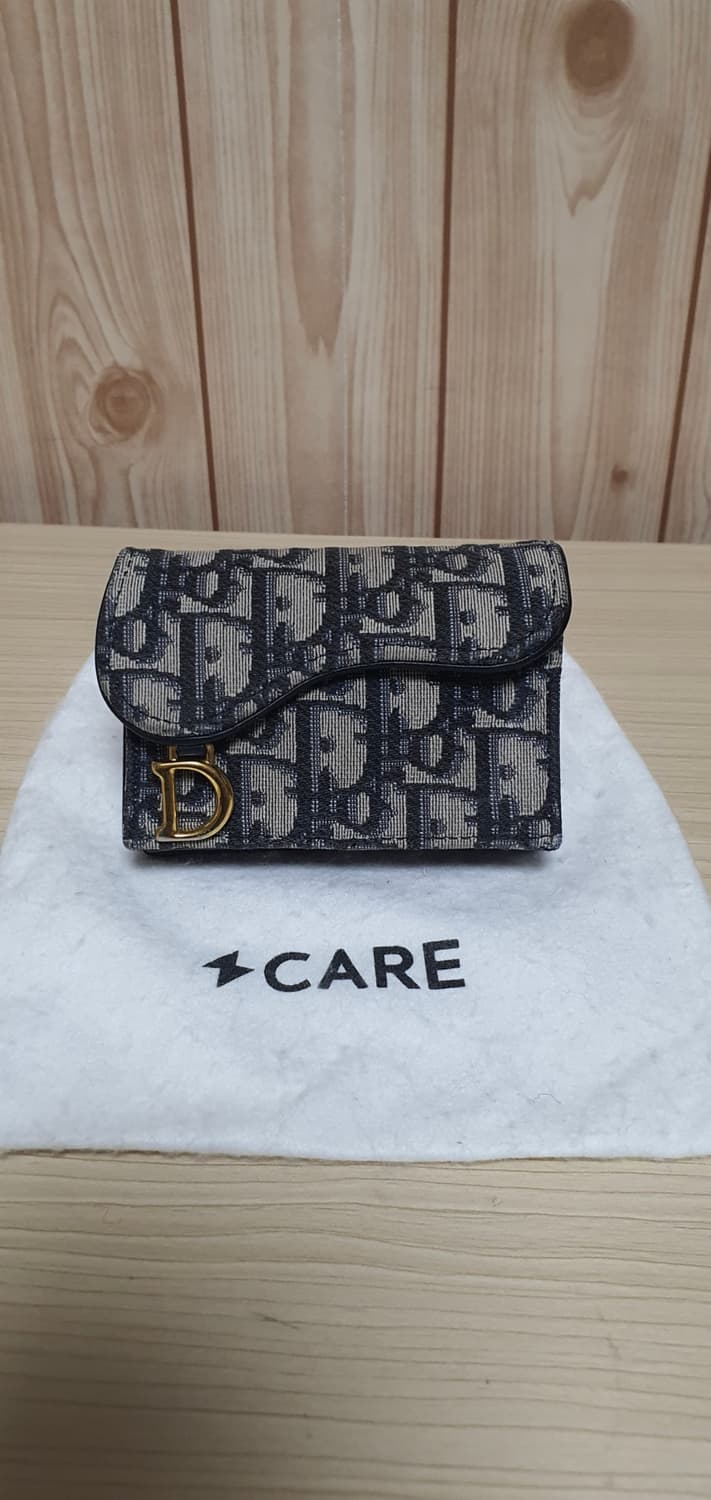 디올 오블리크 새들 지갑/카드지갑 정품A급(감정O) 상품이미지1