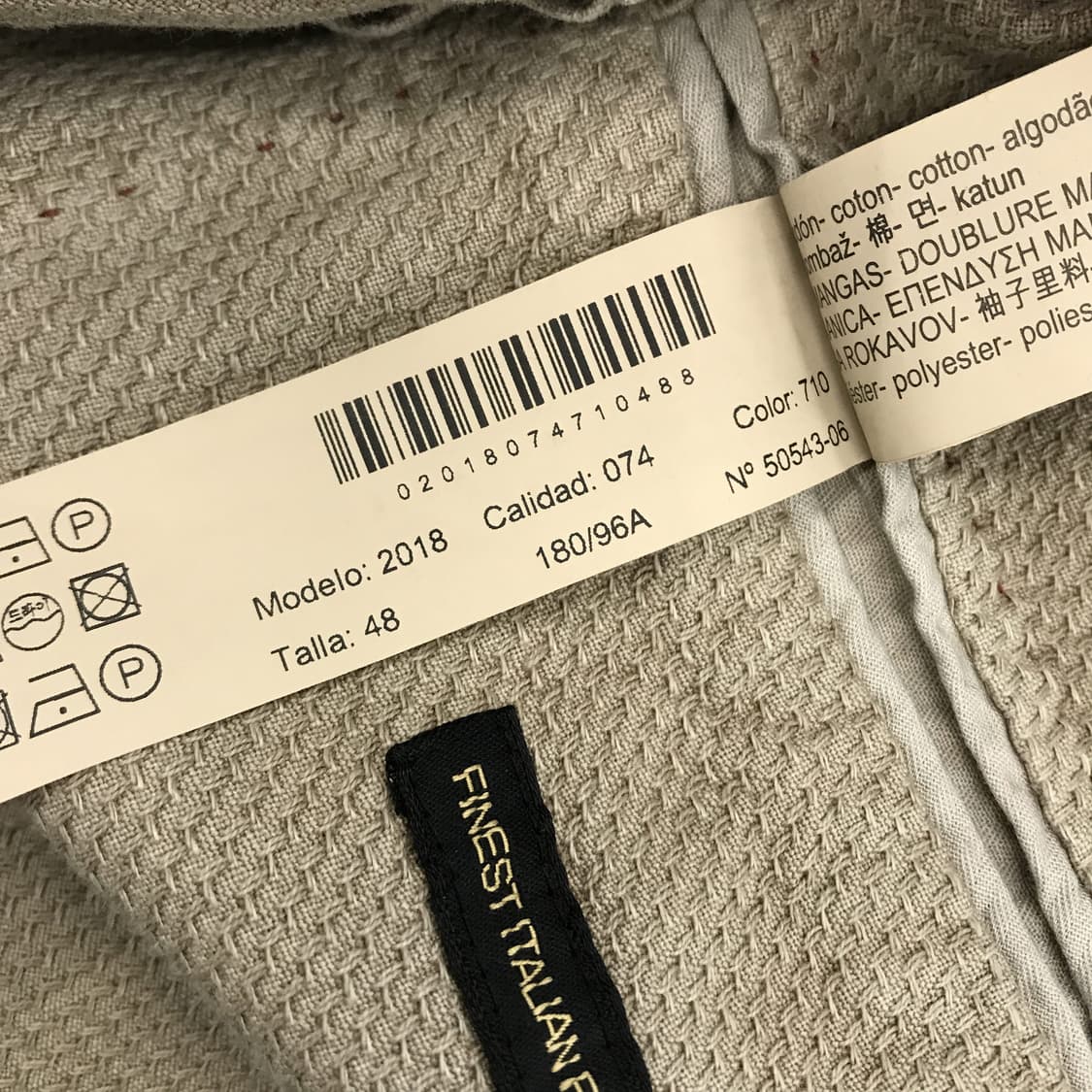 마시모두띠 이태리 파인코튼 가먼트워싱자켓 [48] 상품이미지8