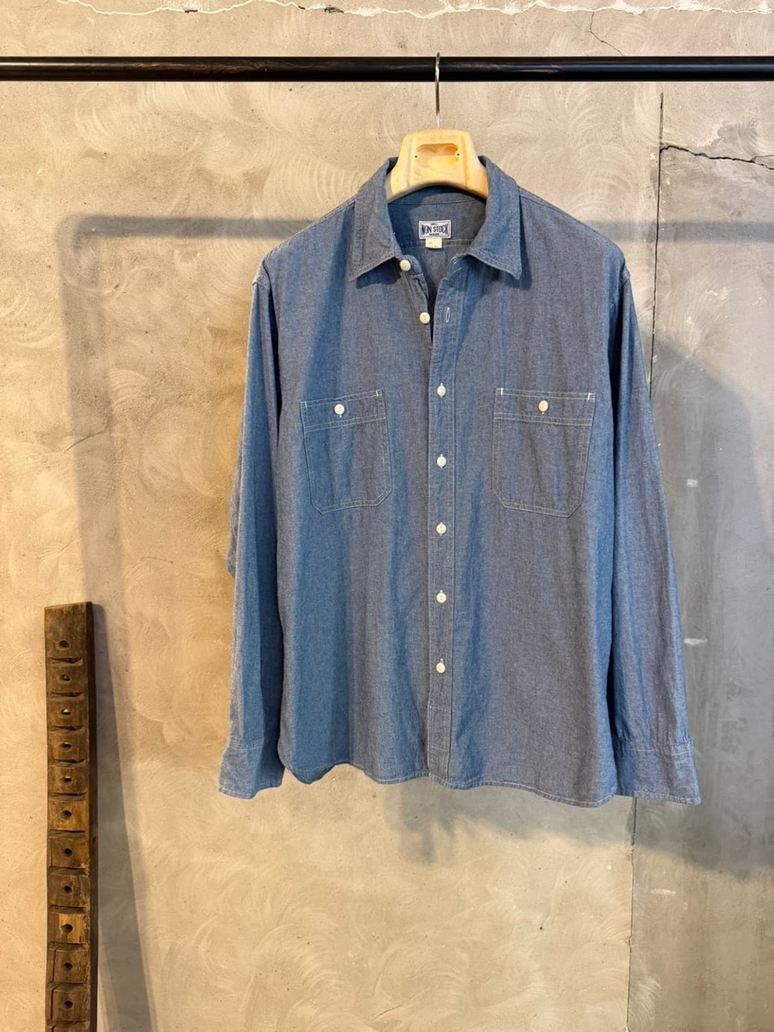 NON-STOCK 샴브레이 셔츠 100 상품이미지3