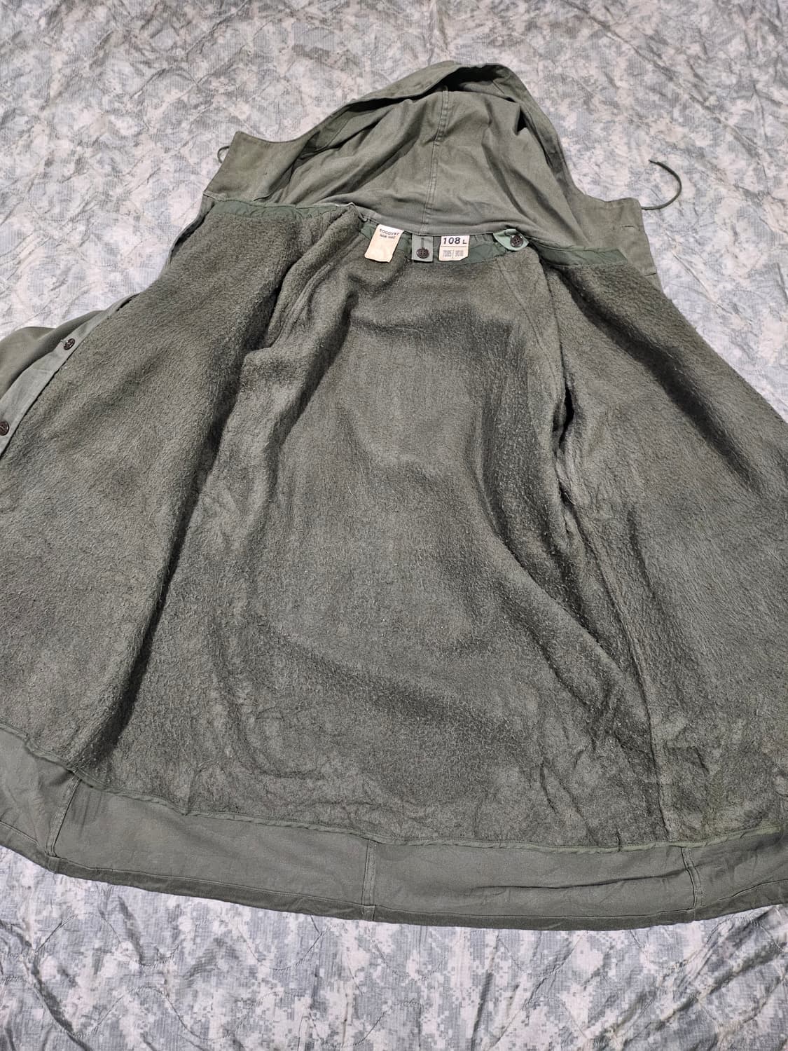 80s 오리지날 S300 프랑스군 m64파카 상품이미지2