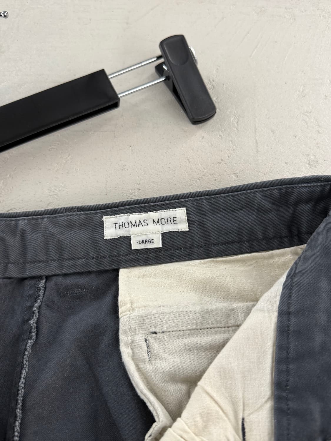 토마스모어 남성 회색 바지 L 상품이미지5