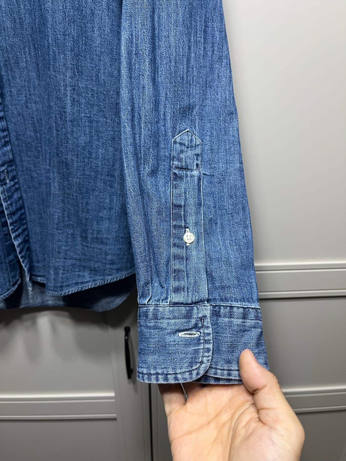 폴로 데님 셔츠 상품이미지3