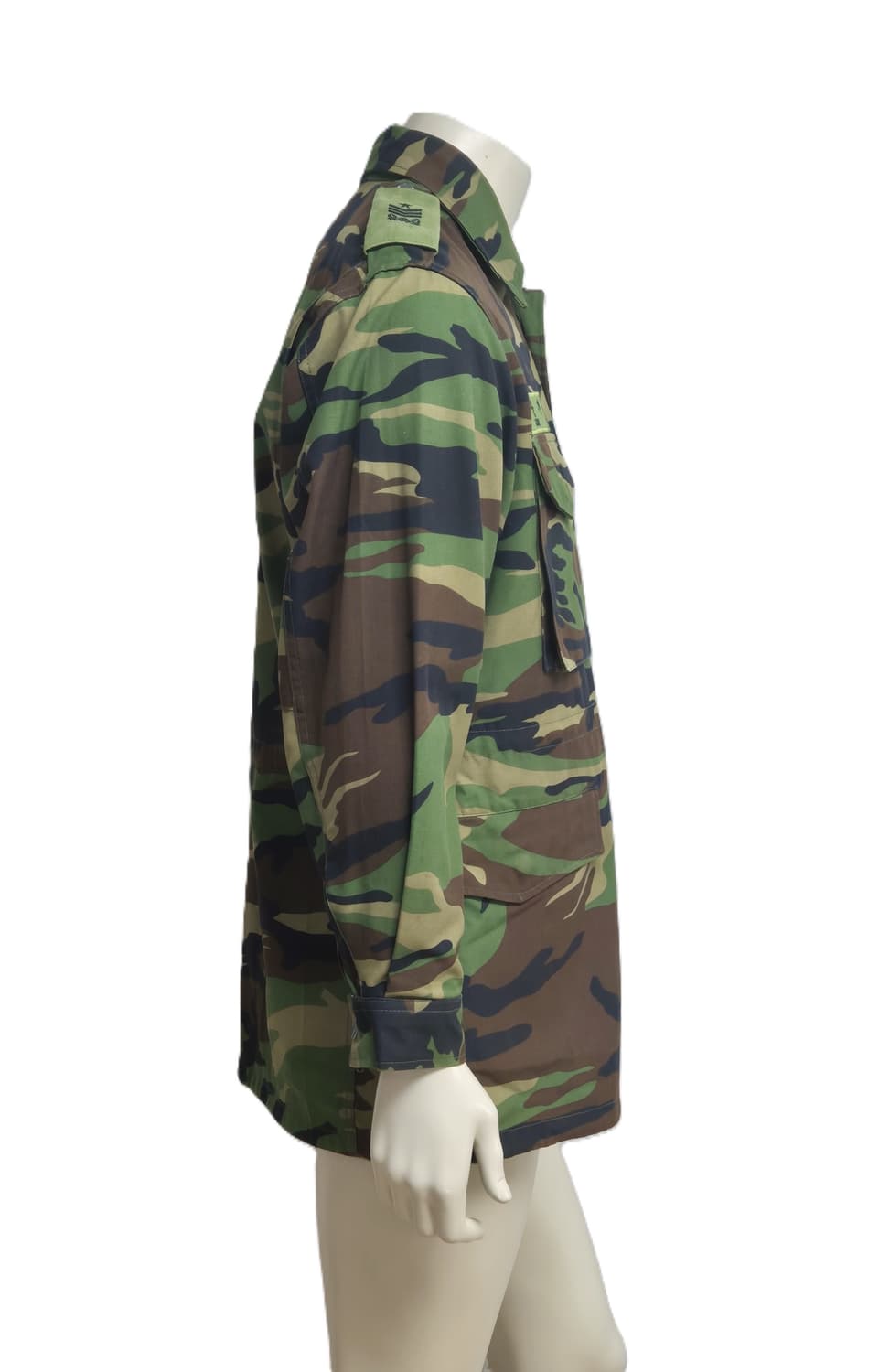 육군 구형 제1야전군 원사 후기형 야전상의 전투복 상의 자켓 (L) 상품이미지3