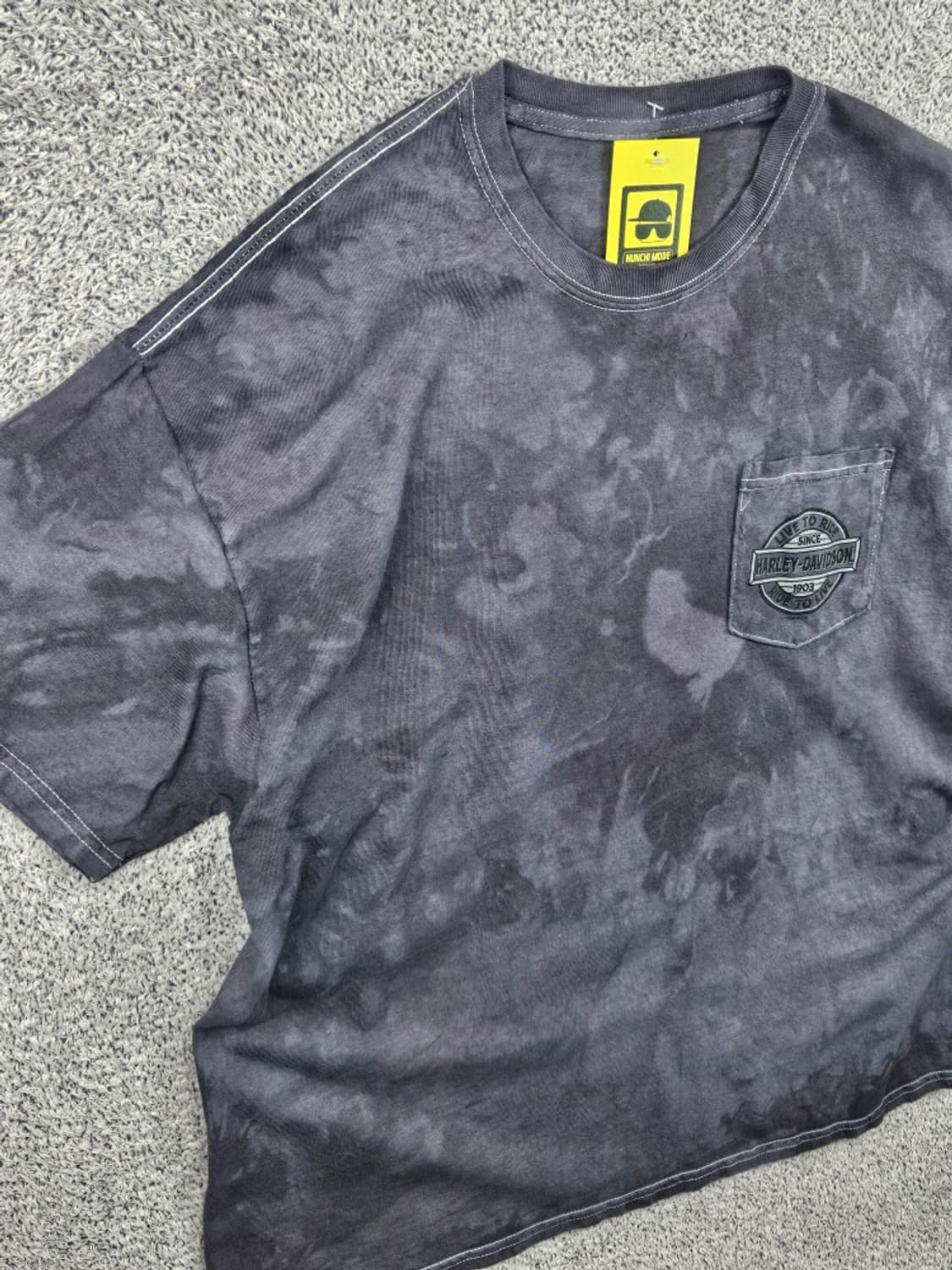 할리데이비슨 빈티지 반팔 티셔츠 다잉커스텀 ( L추정 ) / 11789 상품이미지5