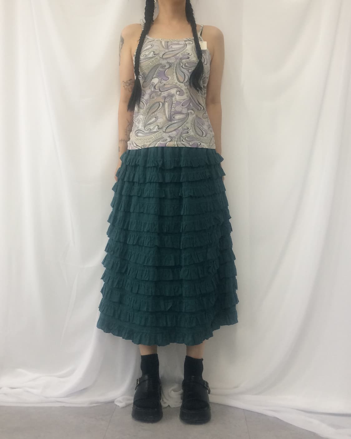 Paisley pattern sleeveless 상품이미지3