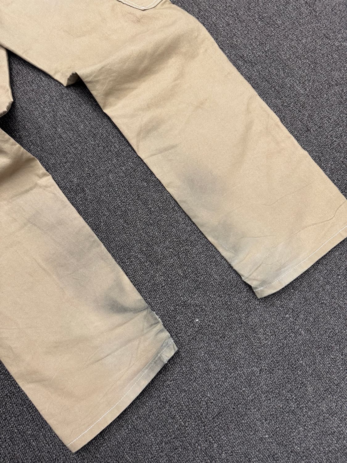 M)Lee 빈티지 베이지 포켓 싱글니 워크팬츠 상품이미지7