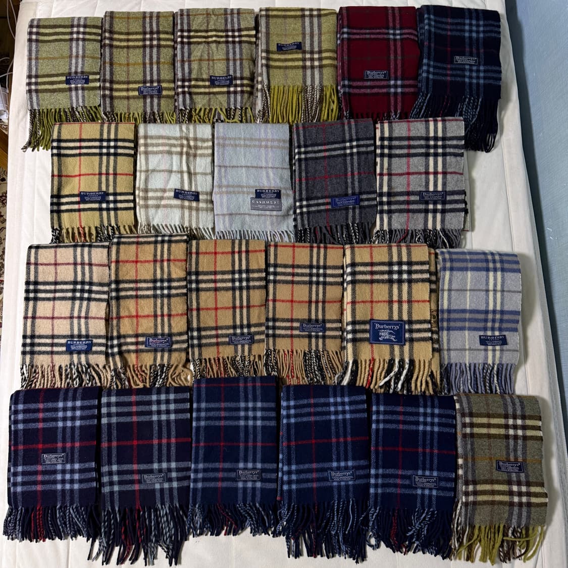 버버리 정품 체크 머플러 목도리 공용 상품이미지1