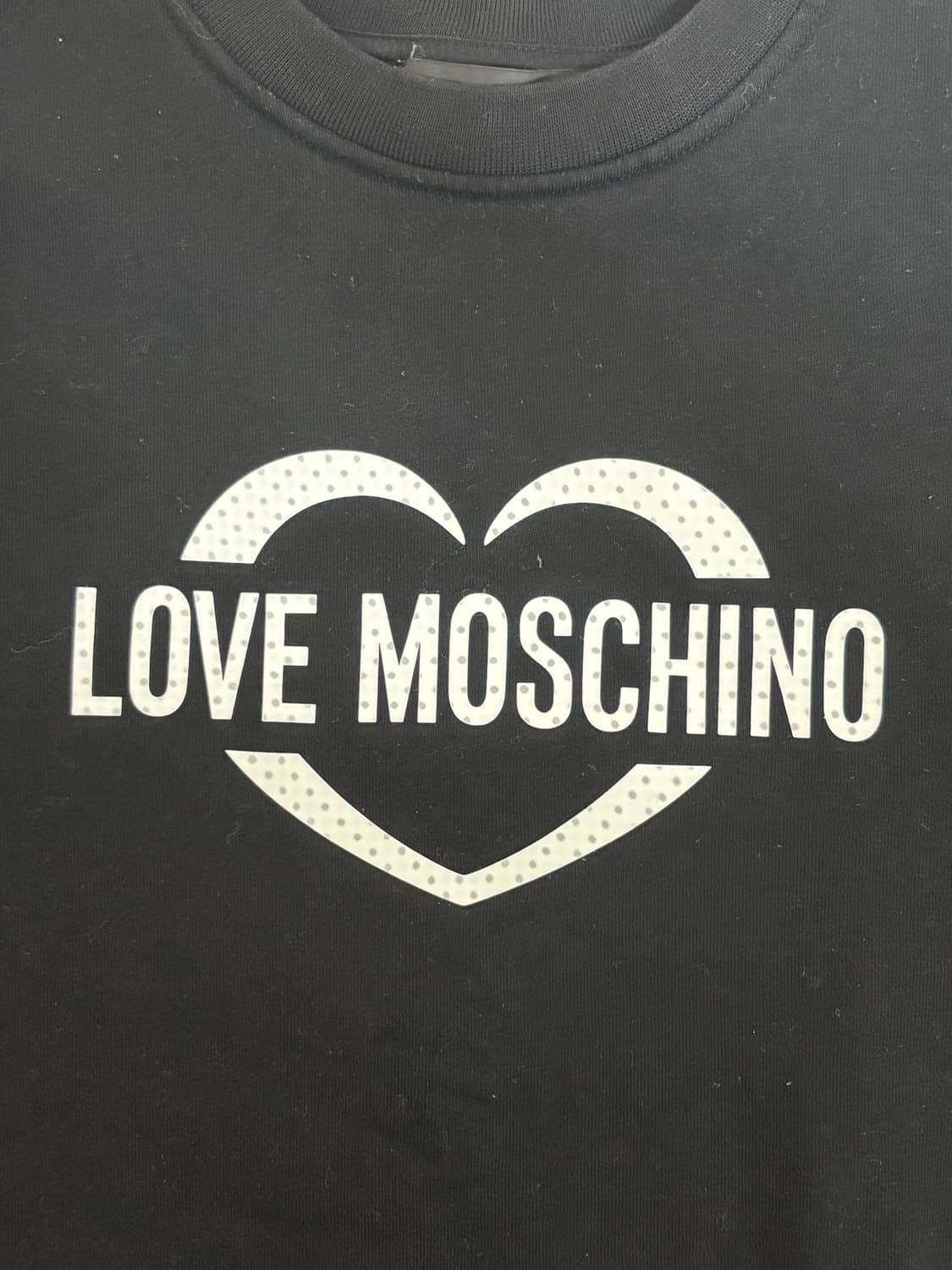 (진짜 신기함 영상제공가능) love moschino 렌티큘러 맨투맨 상품이미지1