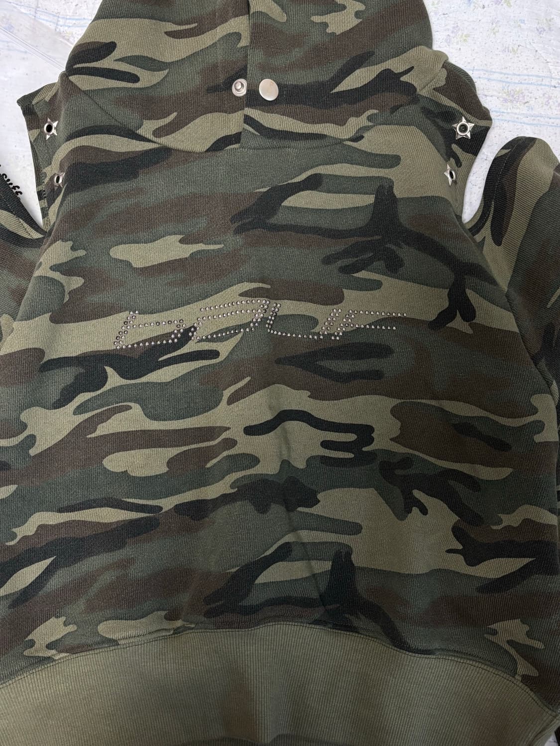 바우프 카모 후드 판매합니다 상품이미지4