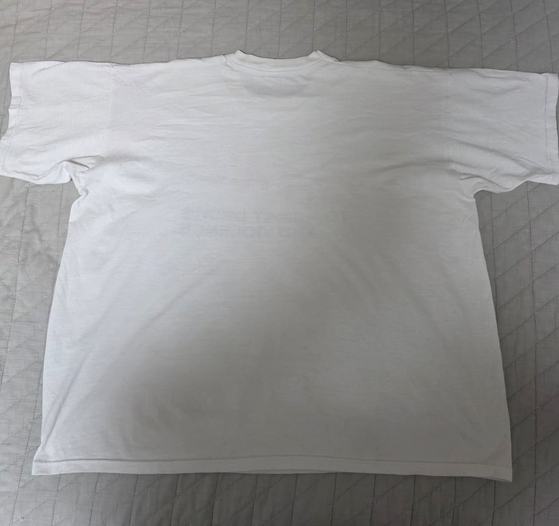 [XL] 90s 빈티지 DARE 티셔츠 화이트 ver. 후룻 화이트 상품이미지5