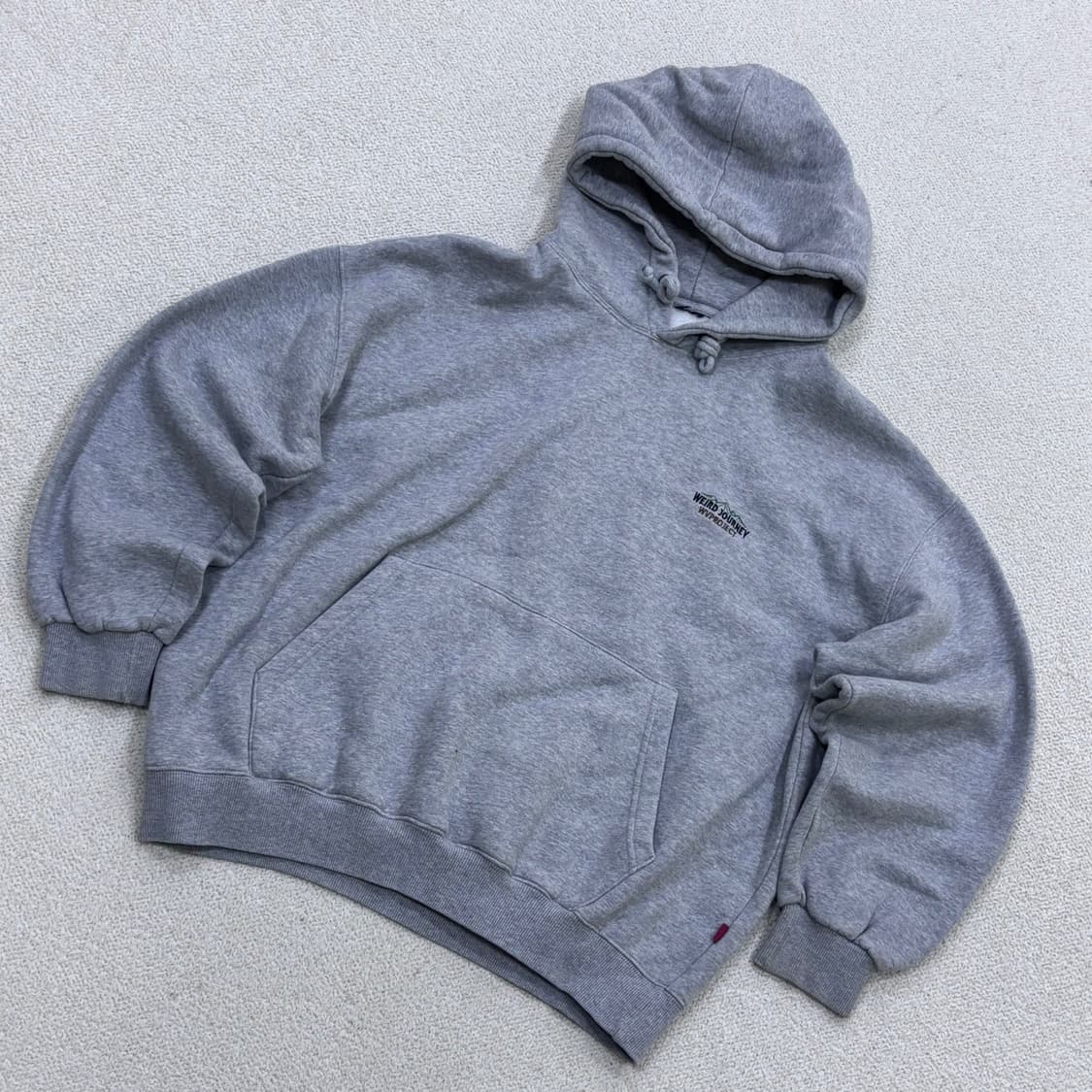 실측확인 WV프로젝트 남성 오버핏 후드 티셔츠 0601E2 상품이미지1