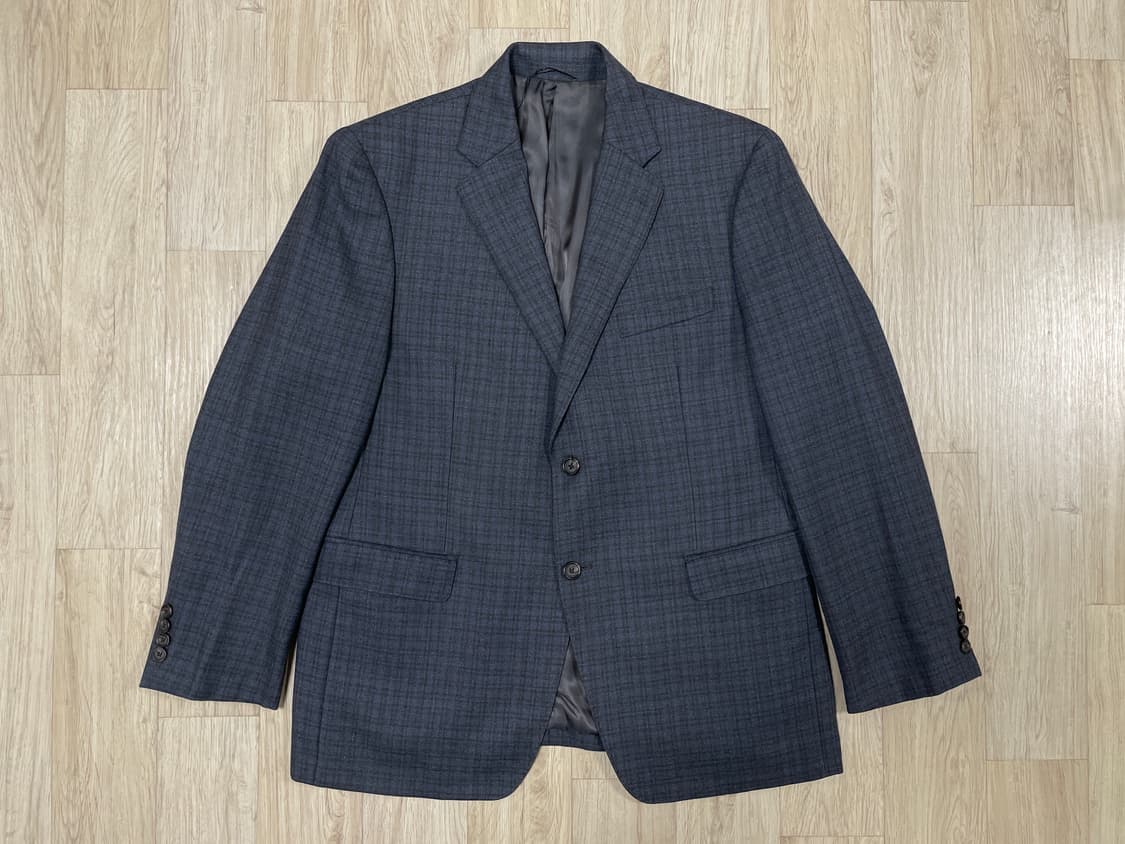 100~105) 폴로 랄프로렌 차콜 윈도우체크 블레이저(RRL&LVC) 상품이미지1