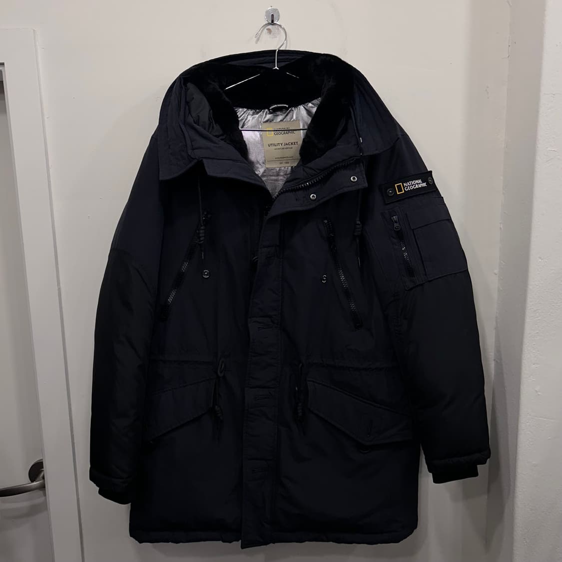 내셔널 지오그래픽 구스다운 롱 유틸리티 패딩 상품이미지2