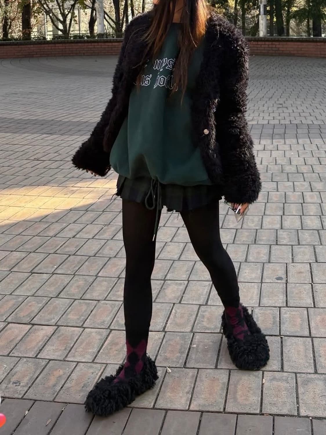 더미스테리어스호텔 퍼자켓 상품이미지6