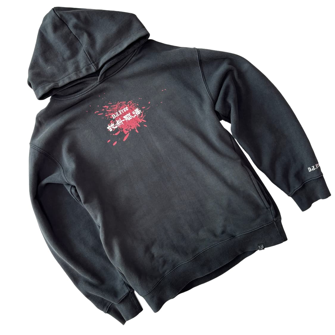 디제이프리(D.J.Free) 오리엔탈 드래곤 그래픽 후드티 상품이미지3