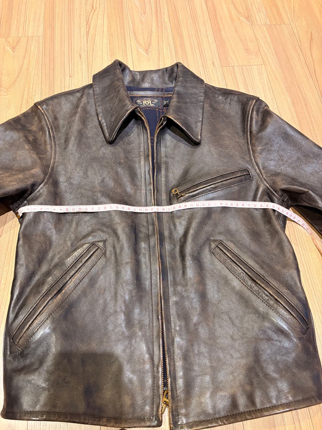 RRL 더블알엘  뉴스보이 레더자켓 XS 사이즈 상품이미지8