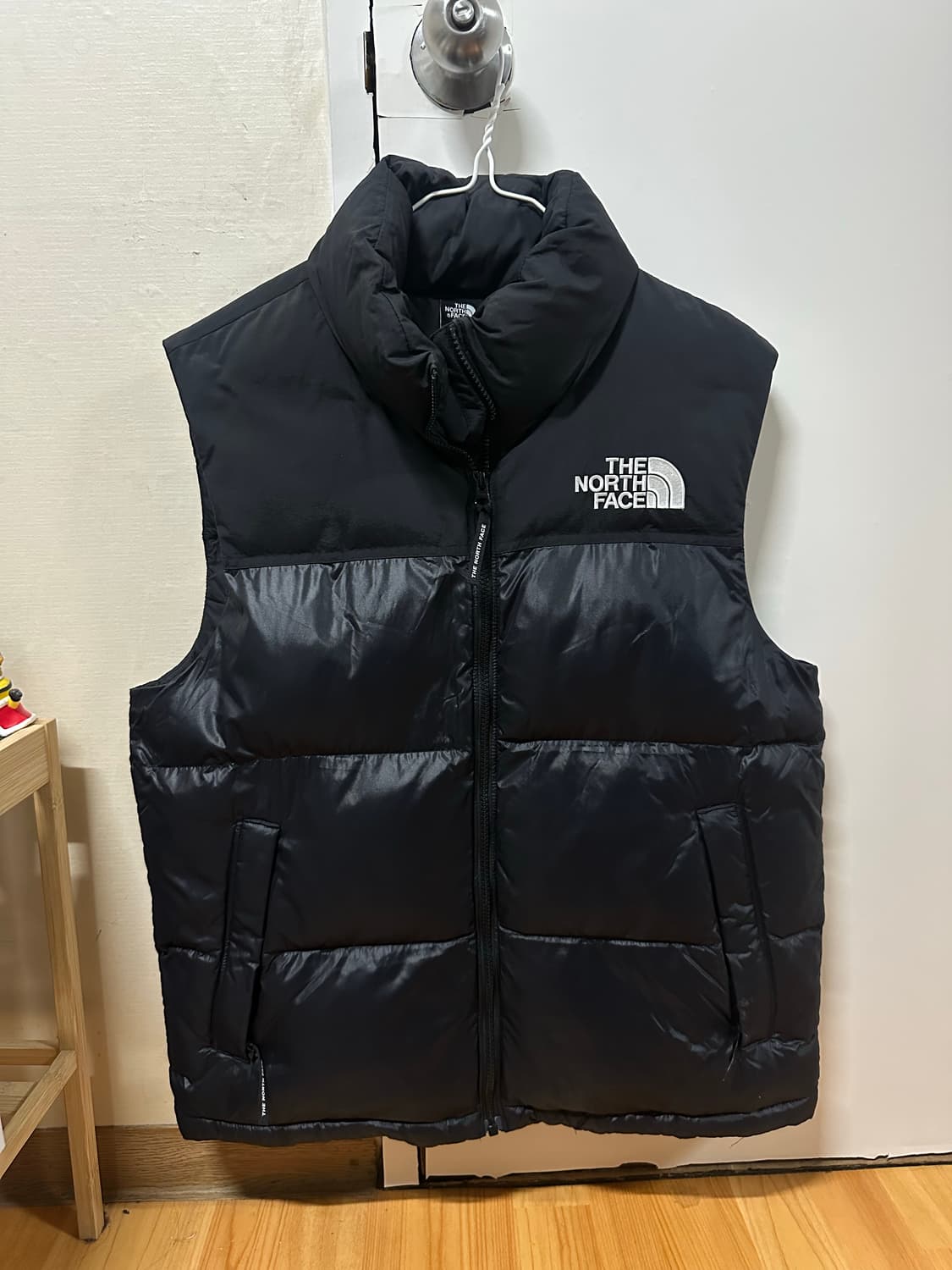 노스페이스 블랙 패딩 조끼 95 상품이미지1