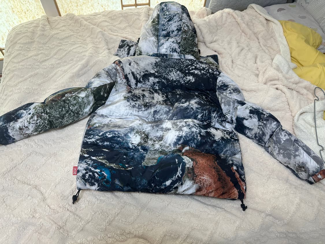 디젤 지구 패딩 W 롤피스 FD 프린트 패딩 - 멀티 컬러 / A1101 상품이미지5