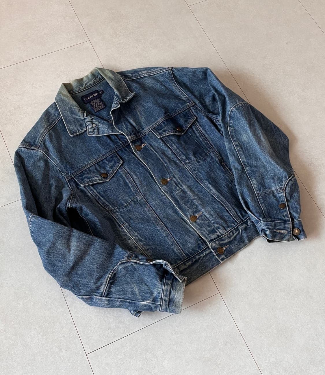 Calvin Klein 90s Vintage Denim Jacket  상품이미지1