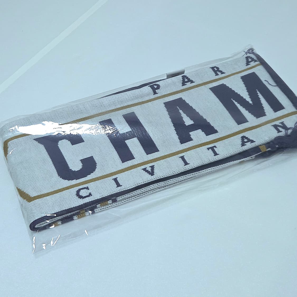 (새상품)FC안양 K리그2 우승 기념 니트 머플러 축구 스카프 상품이미지4