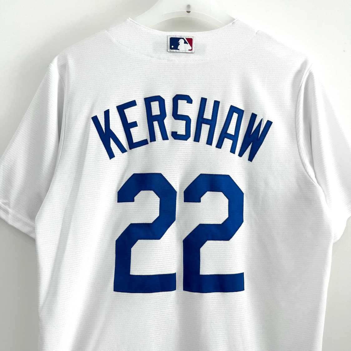 마제스틱 MLB LA다저스 Kershaw 커쇼 화이트 반팔 져지 상품이미지6