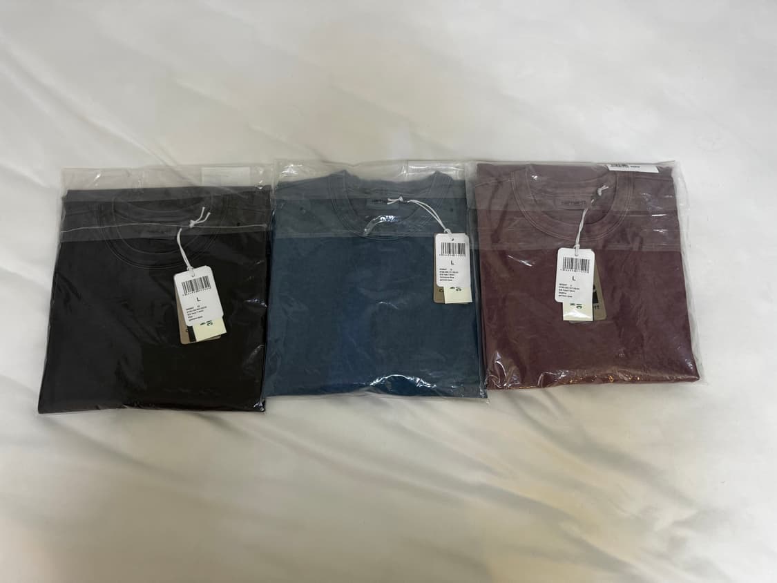 칼하트 WIP TAOS T SHIRT FLINT GARMENT DYED 상품이미지4