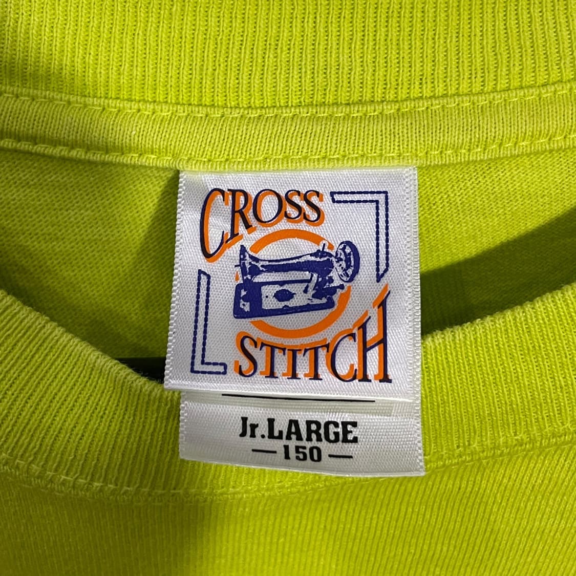 크로스스티치 프린팅 반팔티 상품이미지6