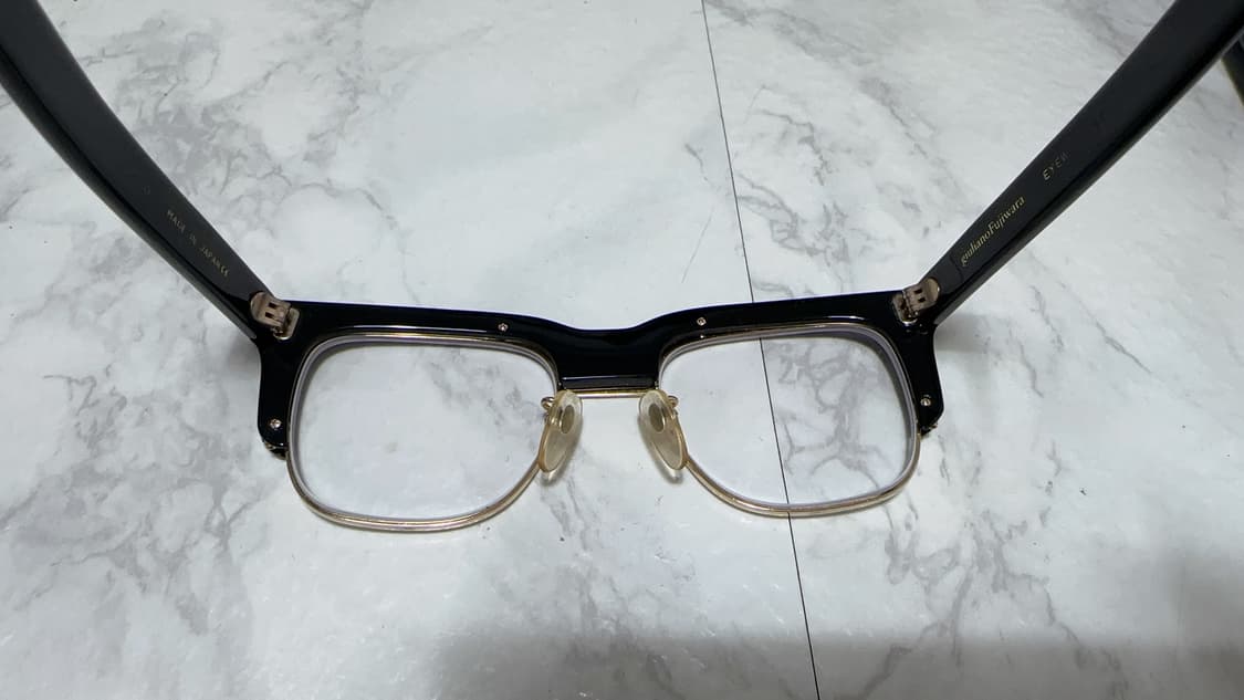 줄리아노 후지와라 하금테 안경 상품이미지5