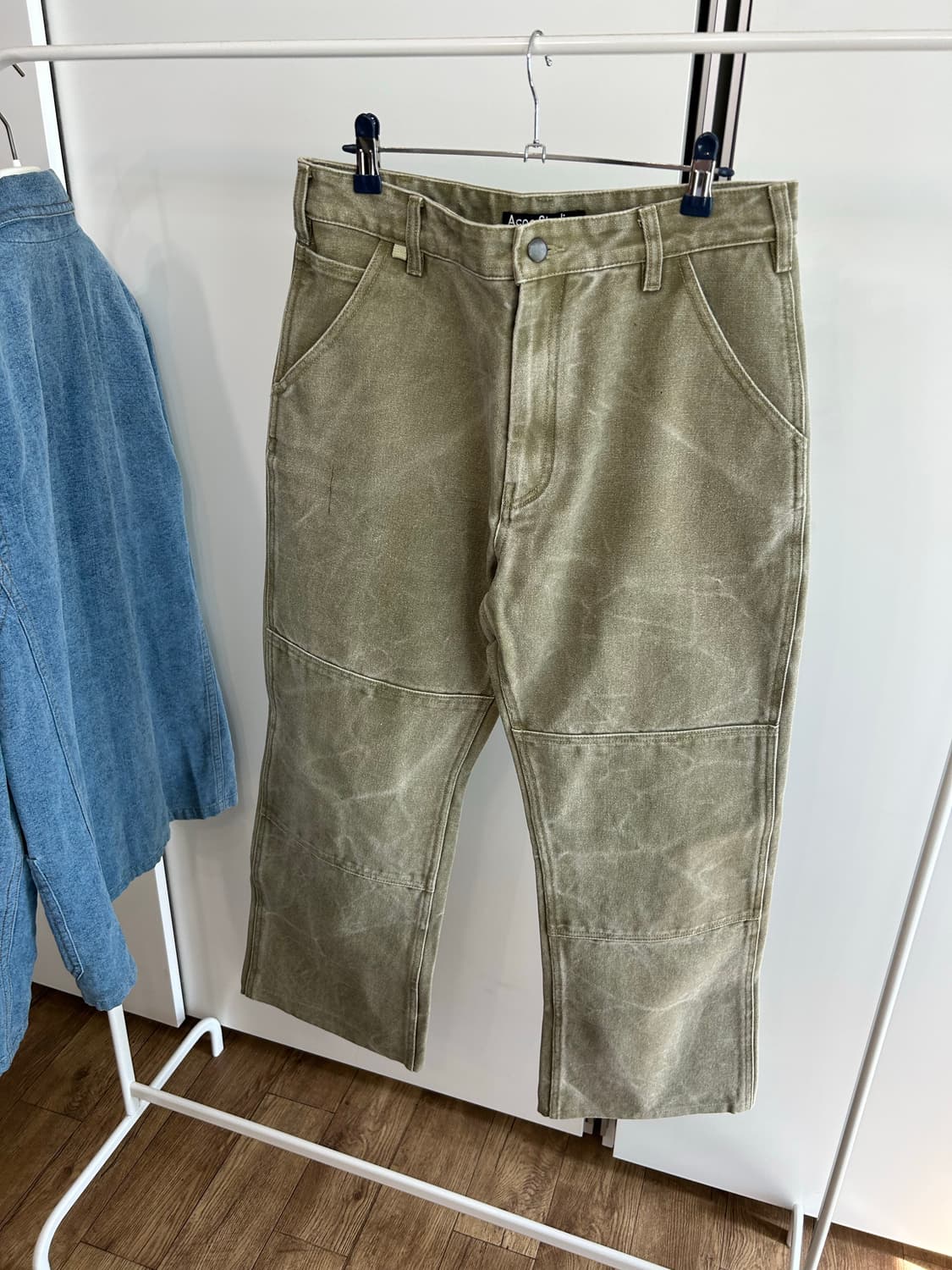 아크네스튜디오 워시드 더블니 팬츠 상품이미지2