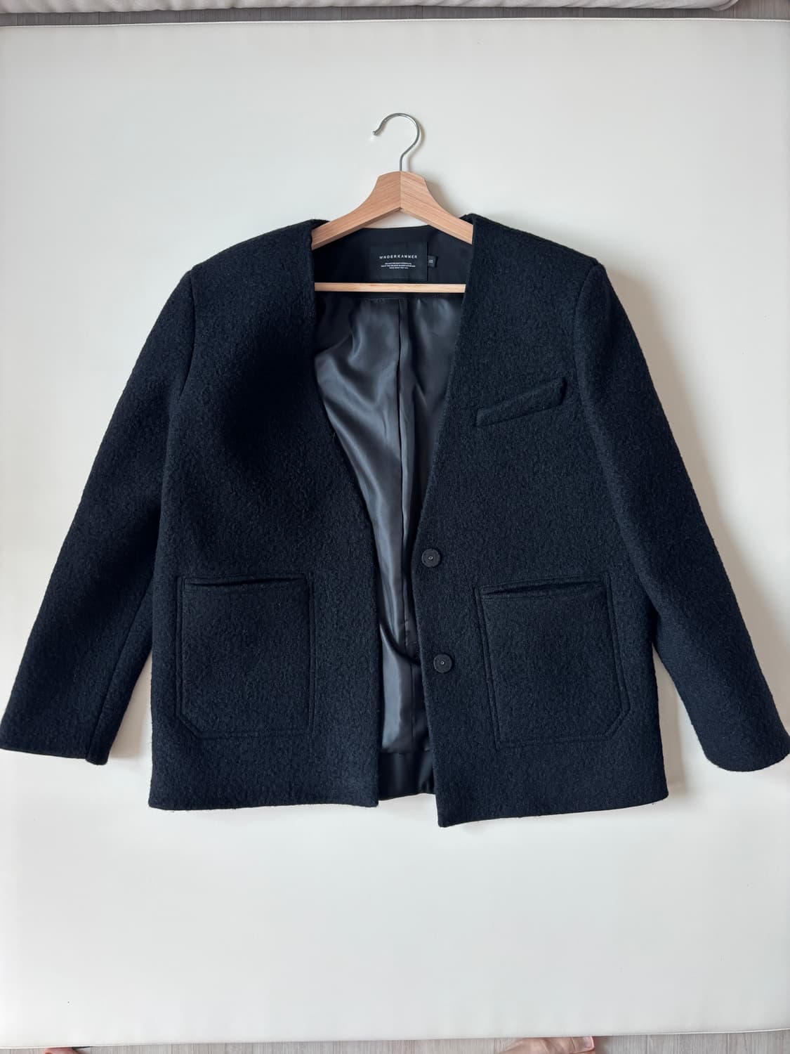 분더캄머 울 테일러드 자켓 S 새상품 상품이미지2