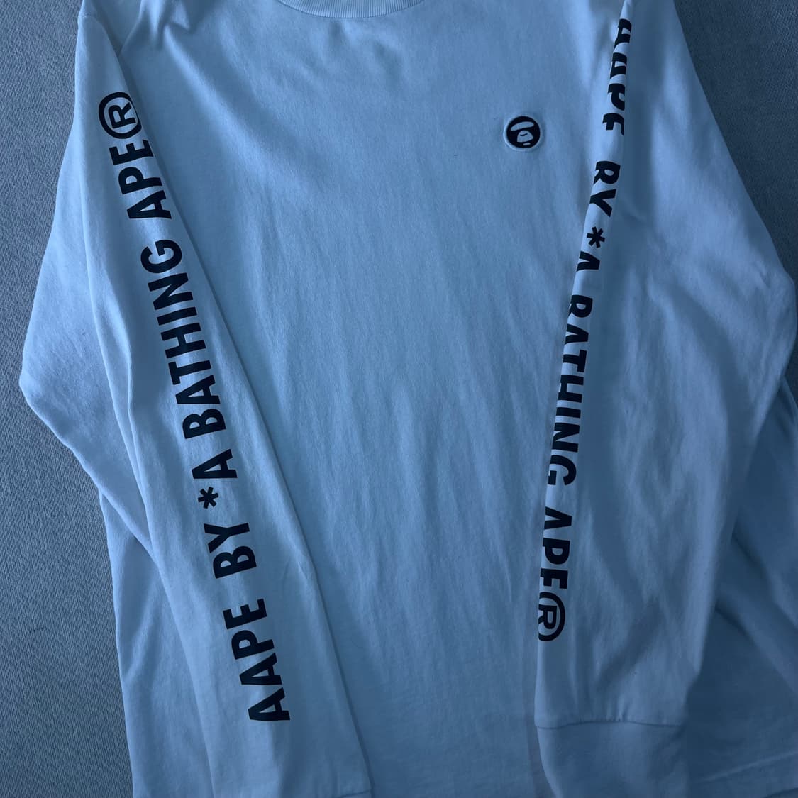 100 Aape 베이프 사이드라인 롱슬리브 티셔츠 상품이미지3