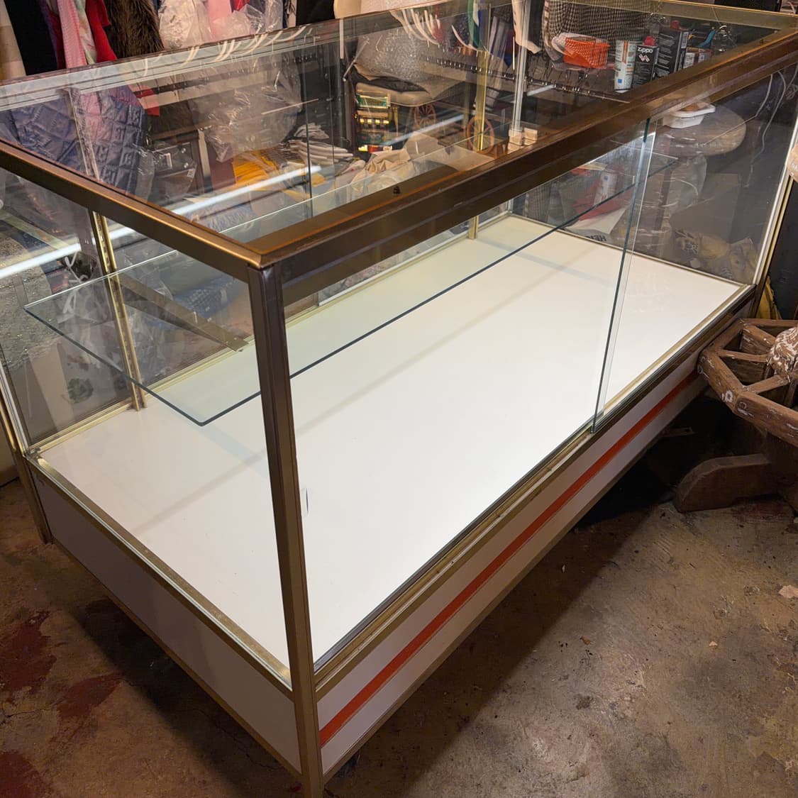 급처 빈티지 프랑스 유리 진열장 쇼케이스 상품이미지4