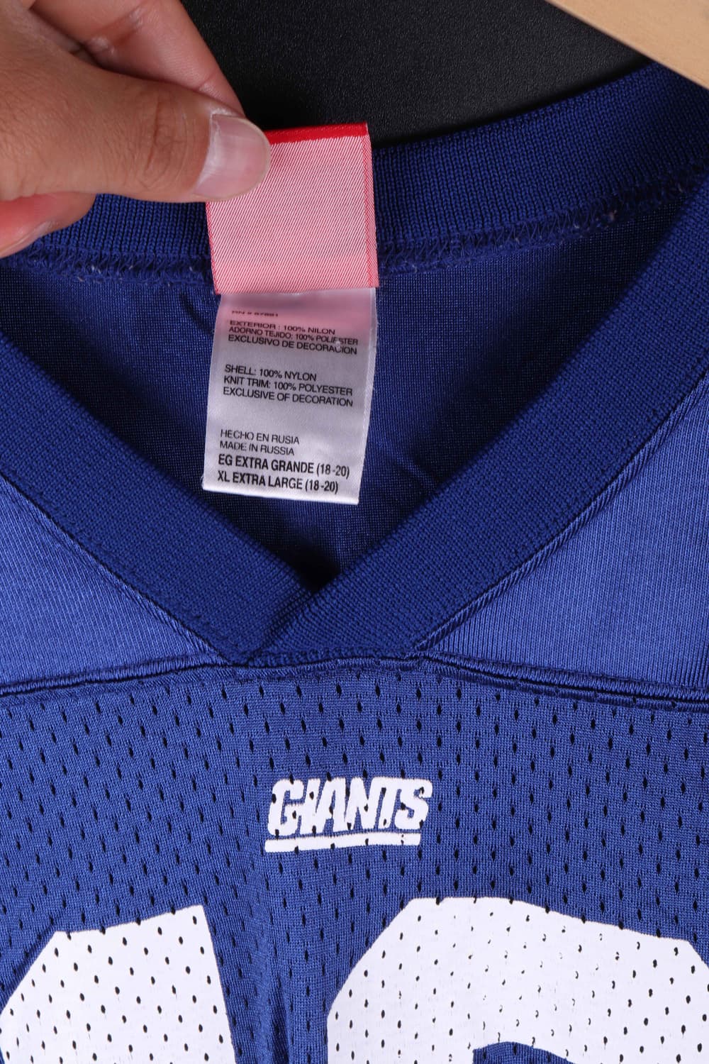 리복NFL 일라이매닝 뉴욕자이언츠 져지 상품이미지5