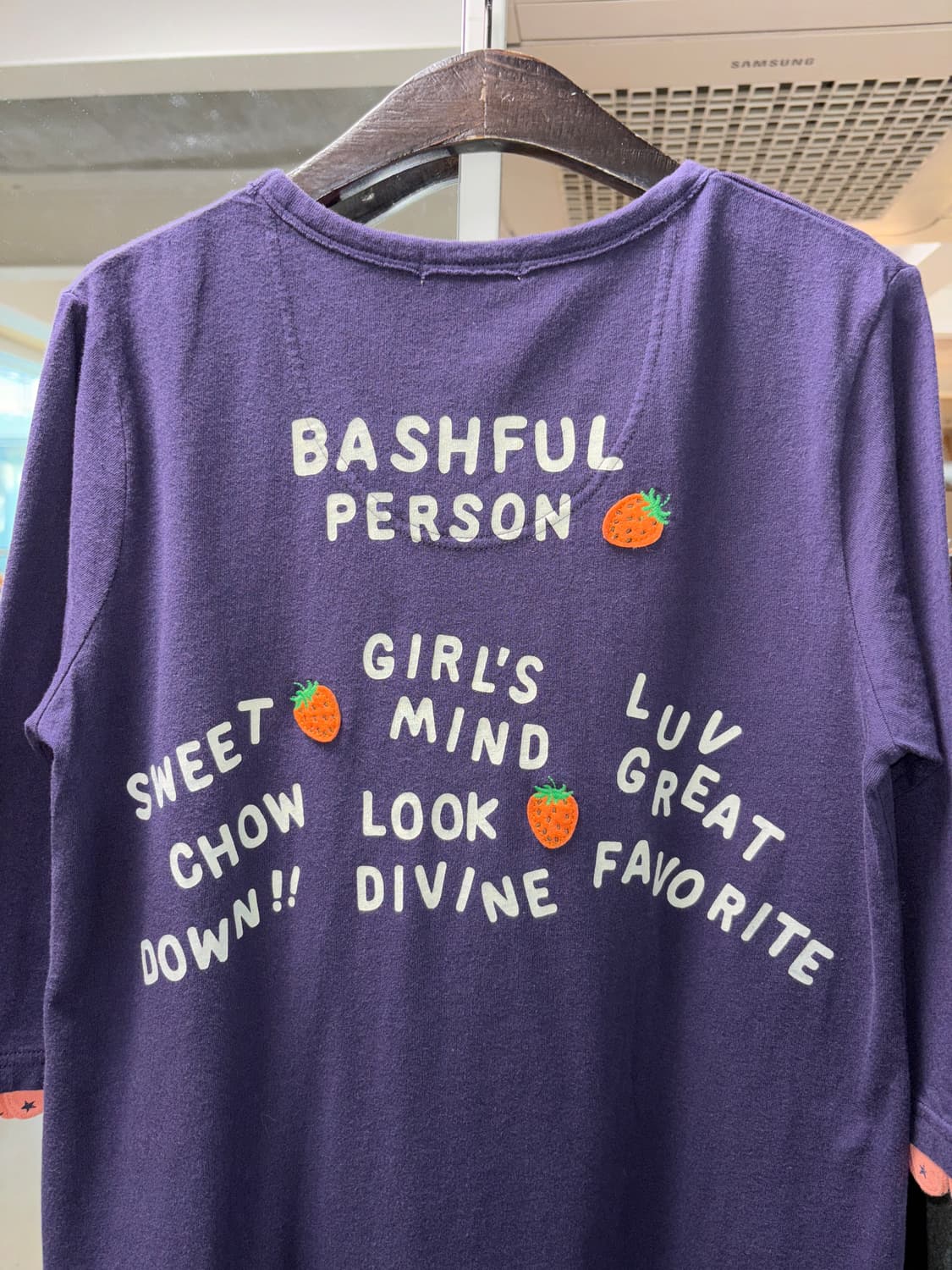 Rough 딸기 롱슬리브 상품이미지5