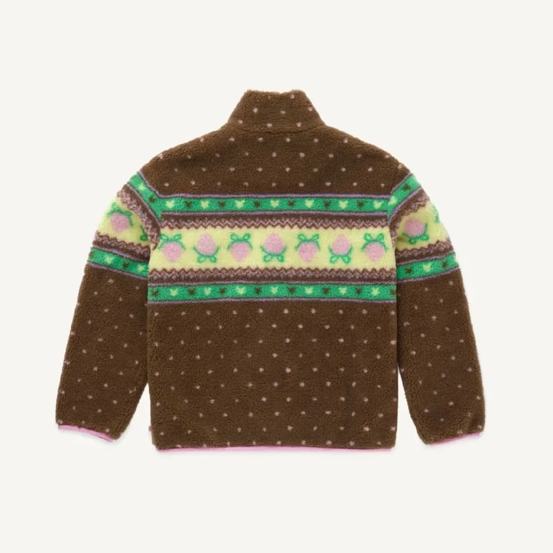 Strawberry western Choco Sherpa Jacket 상품이미지3