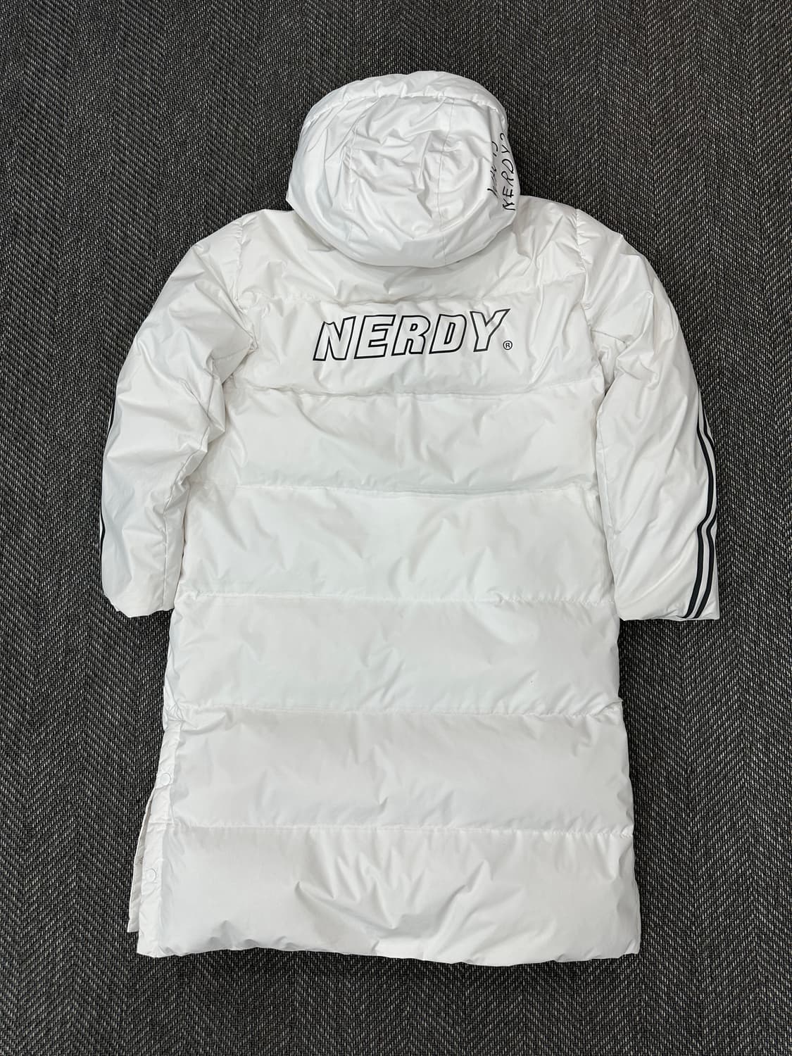 널디 롱패딩 화이트 상품이미지8