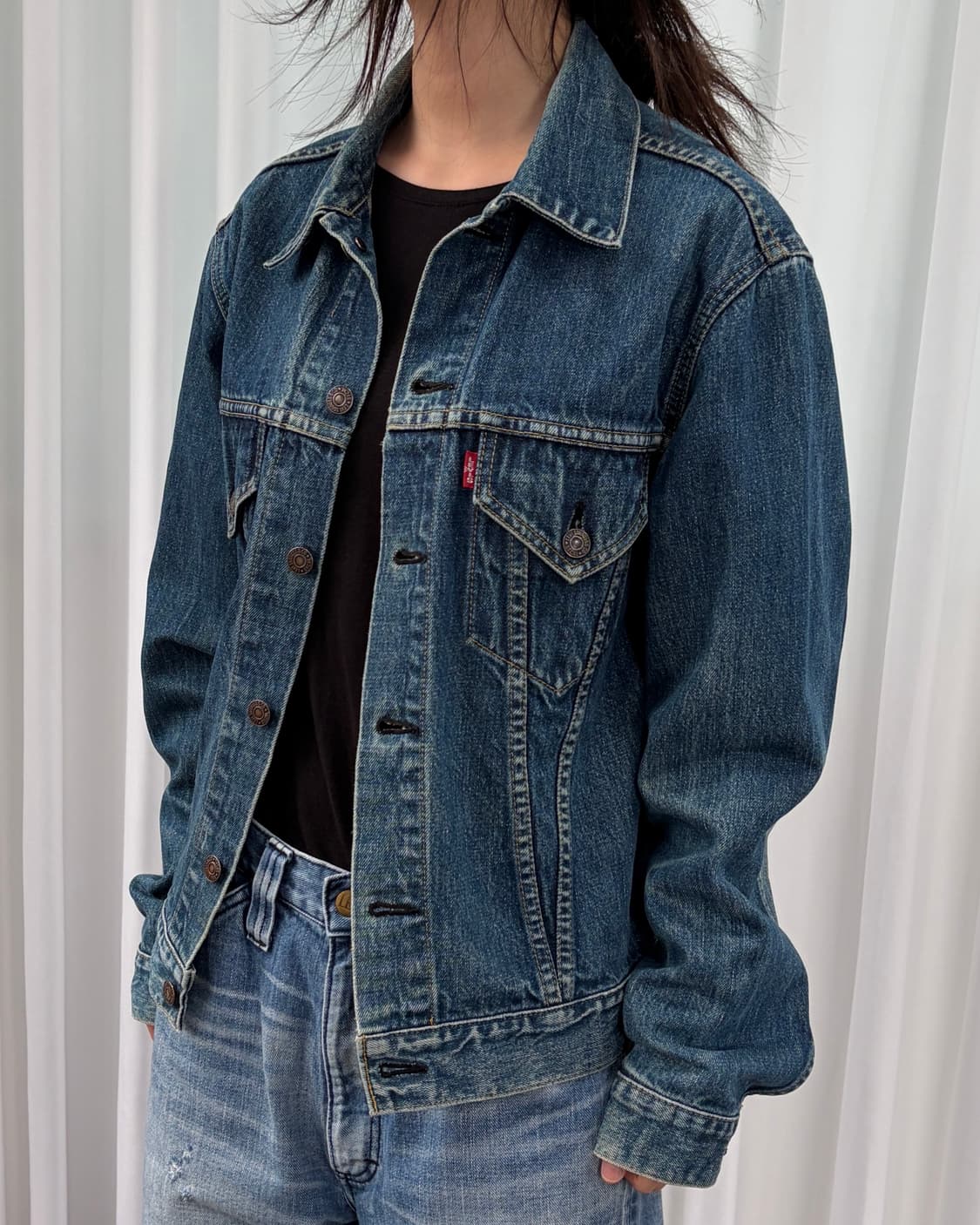 [38]리바이스 90s JPN LVC 3세대 데님 자켓 71557 상품이미지3