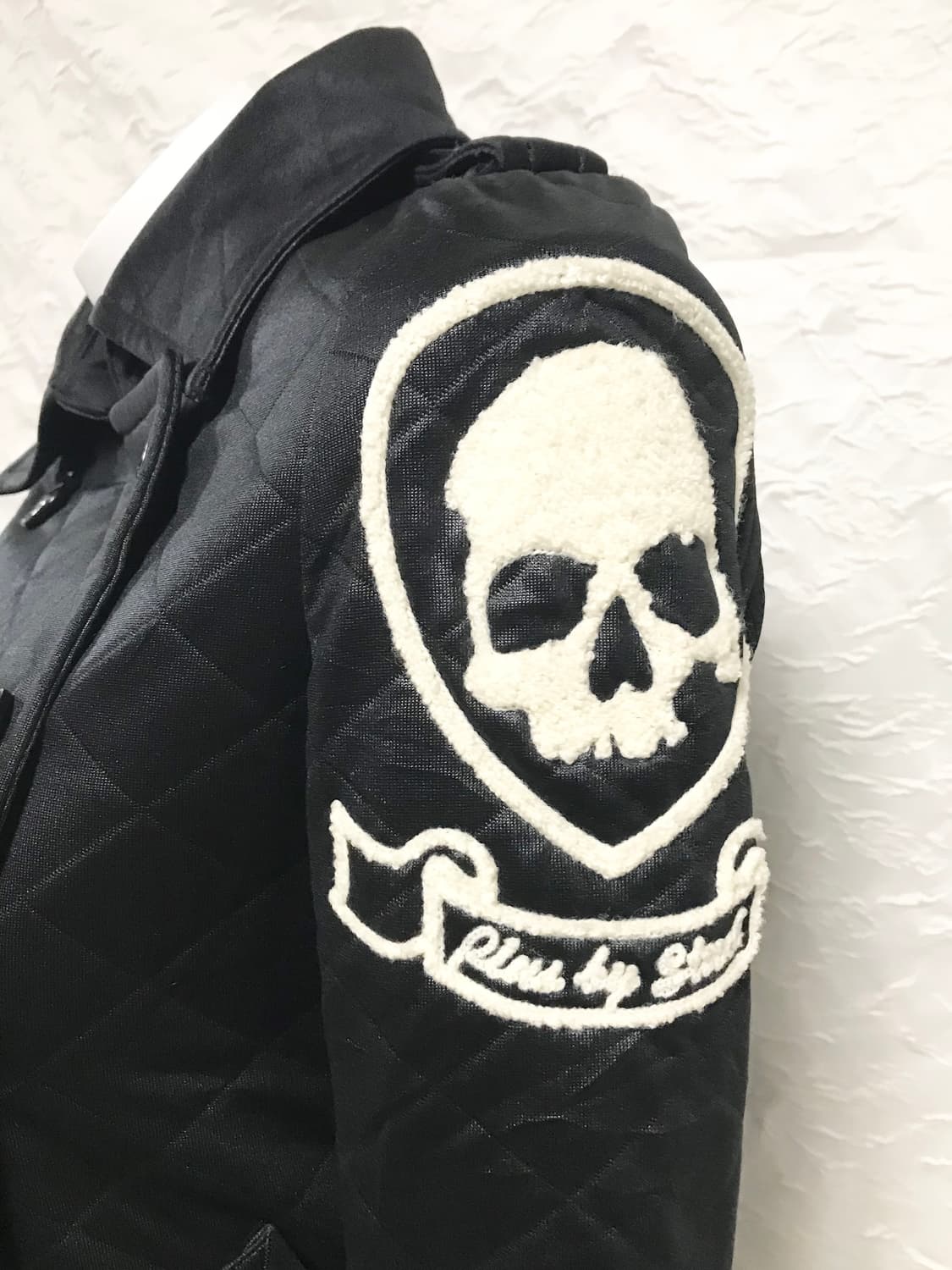 택포•빈티지 펑크 해골 퀼팅 나폴레옹 자켓 상품이미지5