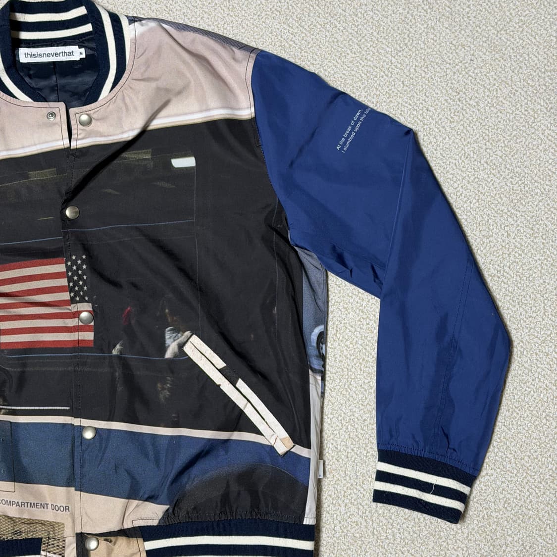 디스이즈네버댓 M 스타디움 바시티 자켓 상품이미지4