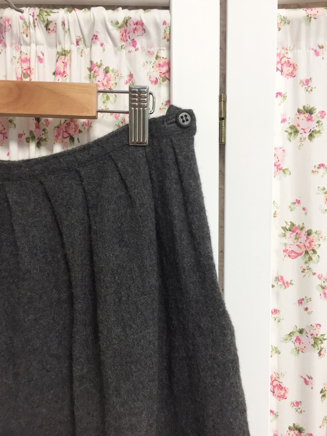 빈티지 차콜 스커트 상품이미지2