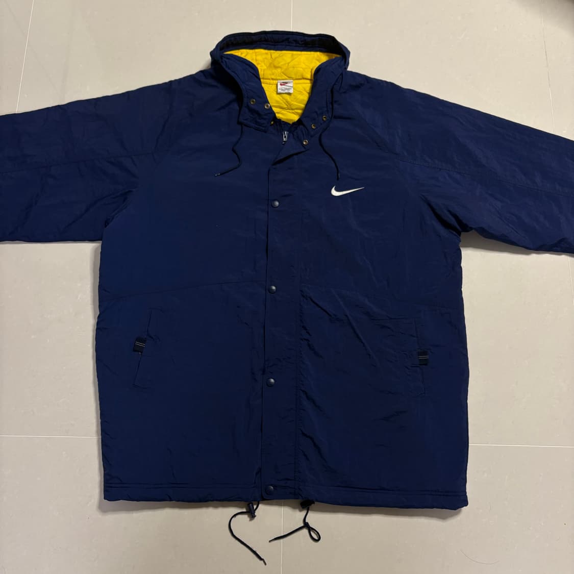 정품 나이키 JPN 90s 빅 스우시 올드스쿨 바람막이 자켓 돕바 상품이미지6