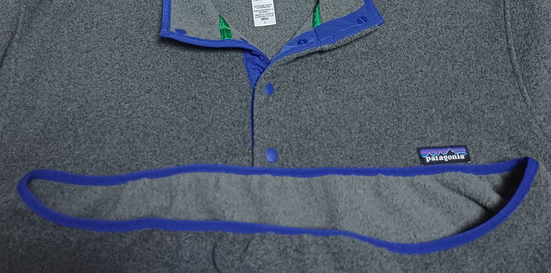 [L] 파타고니아 신칠라 스냅티 니켈 / 블루 상품이미지6
