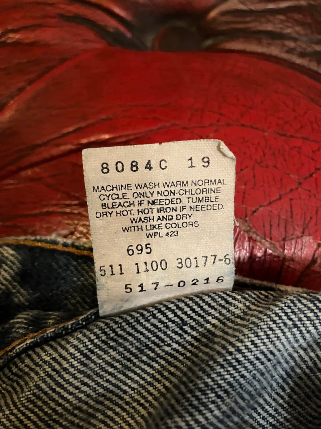 USA 빈티지 리바이스 517 부츠컷 데님 팬츠 상품이미지10