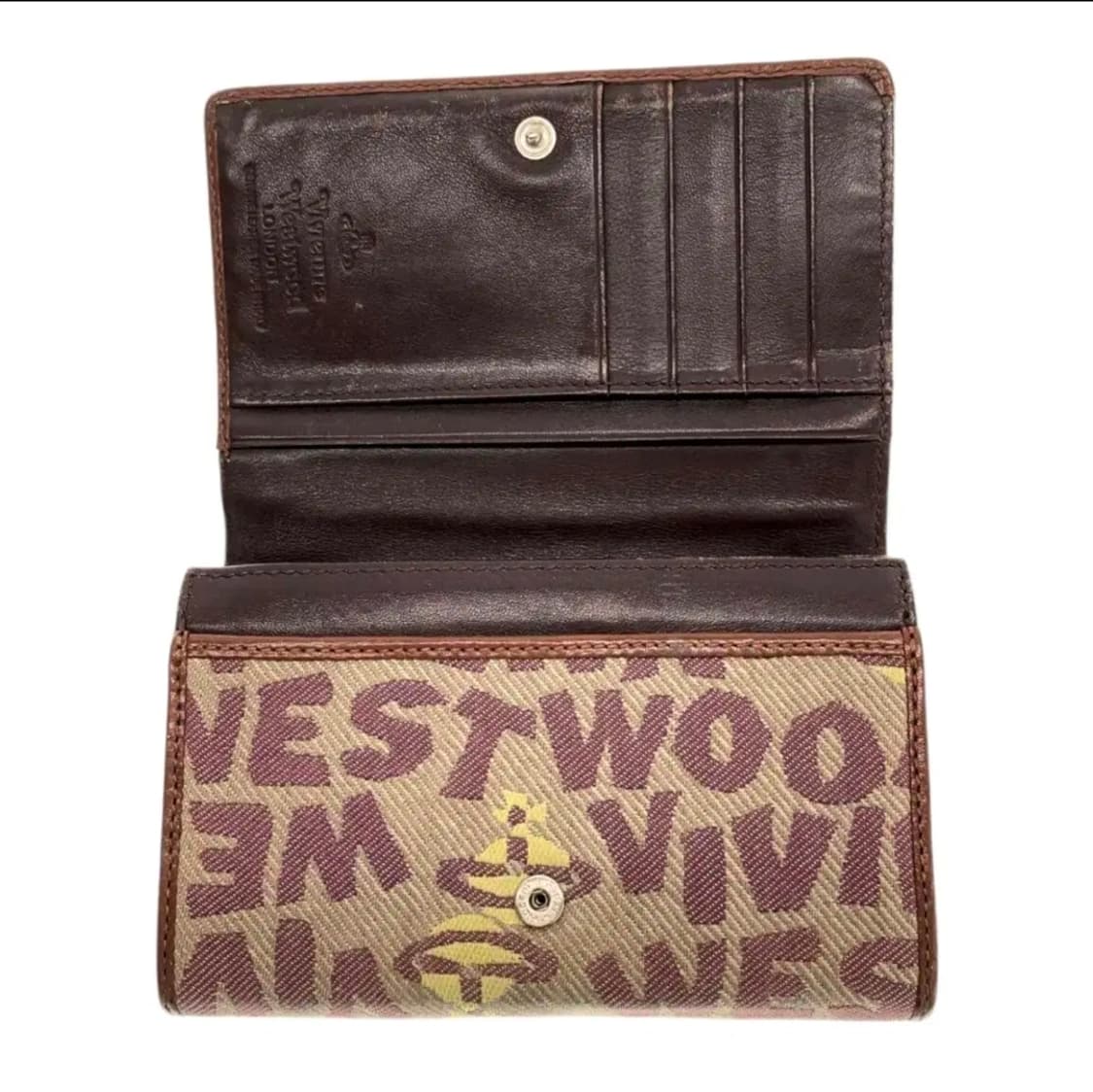 비비안 웨스트우드 캔버스 오브 지갑 상품이미지4