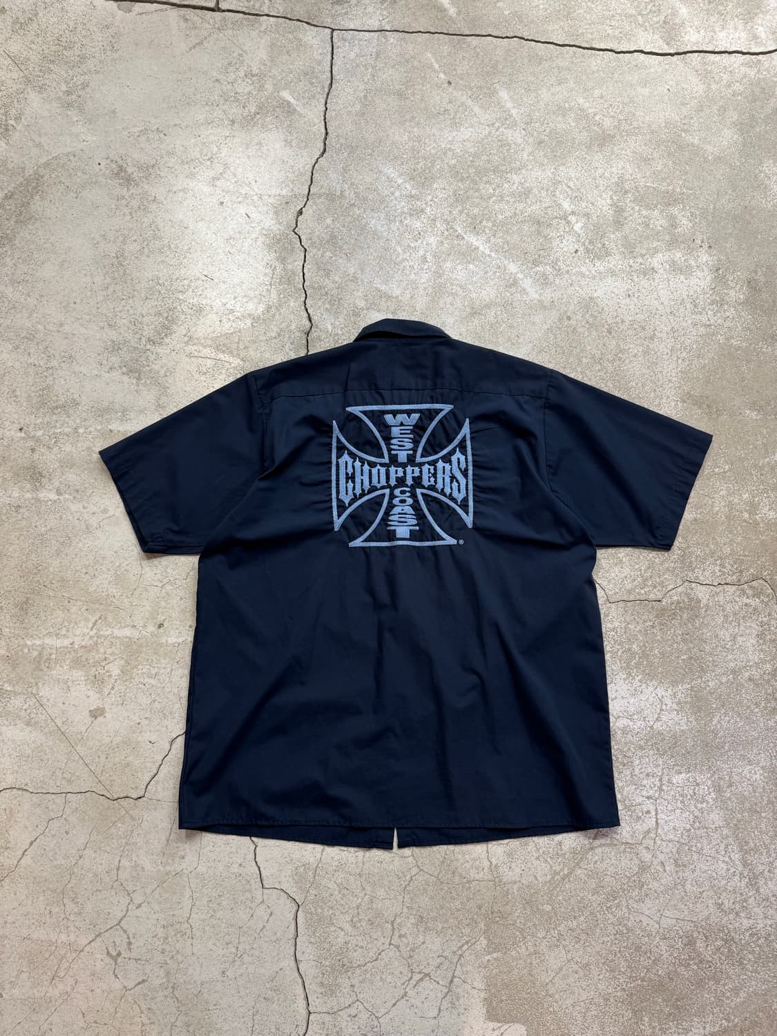 00s 웨스트 코스트 차퍼스 반팔 바이커 워크셔츠 상품이미지4
