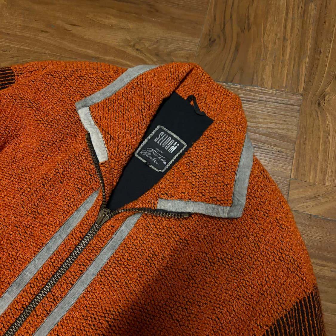 SELDOM ORIENTAL ORANGE WOOL ZIPUP JACKET 상품이미지7