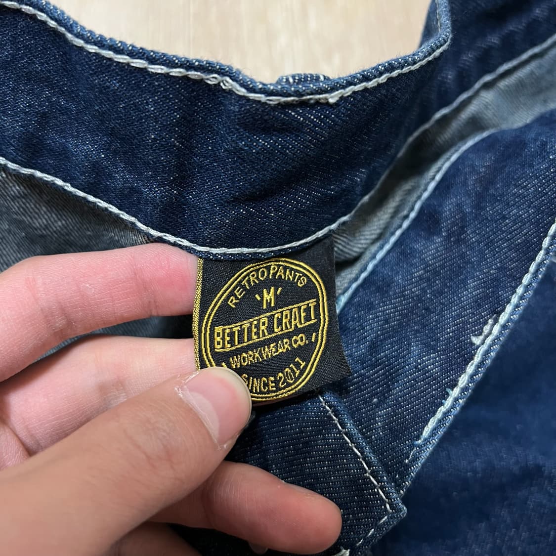 베터 크래프트 워크 카펜터 데님 청바지 34  상품이미지4