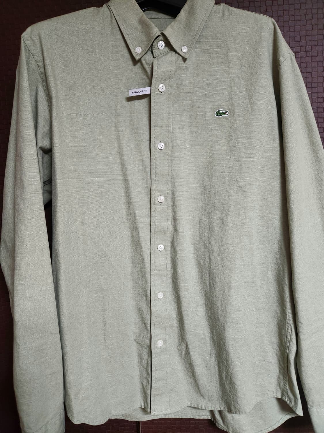 라코스테 샴브레이 셔츠 4사이즈(100) 상품이미지2