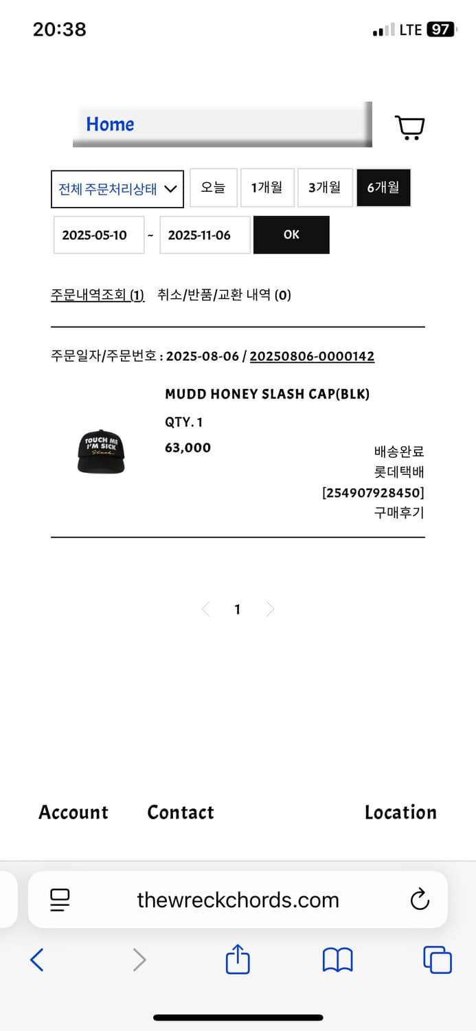 MUDD HONEY SLASH CAP(BLK) 상품이미지3